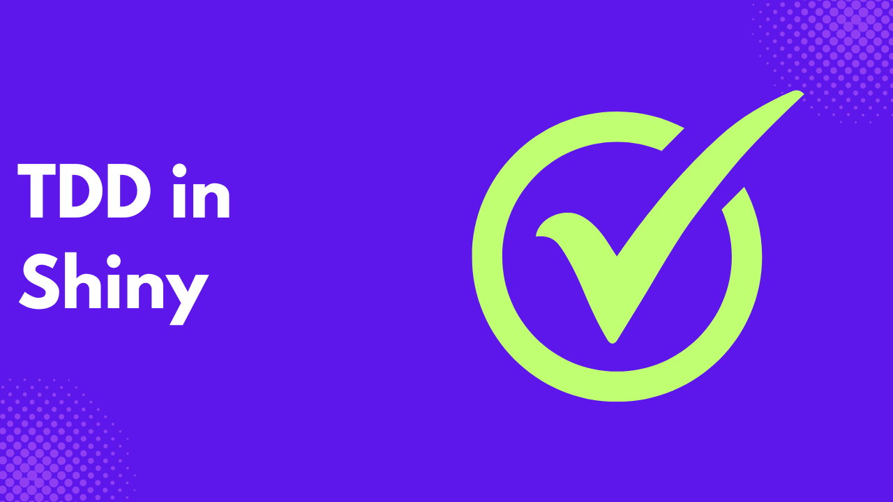 Test Driven Development with Python Shiny